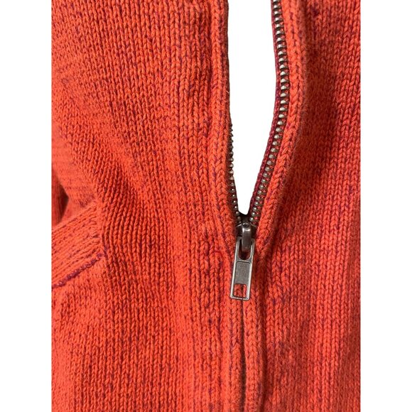 Ruffhewn ladies zipper front rust hoodie cardigan pockets Small fall - Picture 5 of 12
